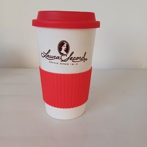 Laura Secord Ceramic Coffee Take Out Mug